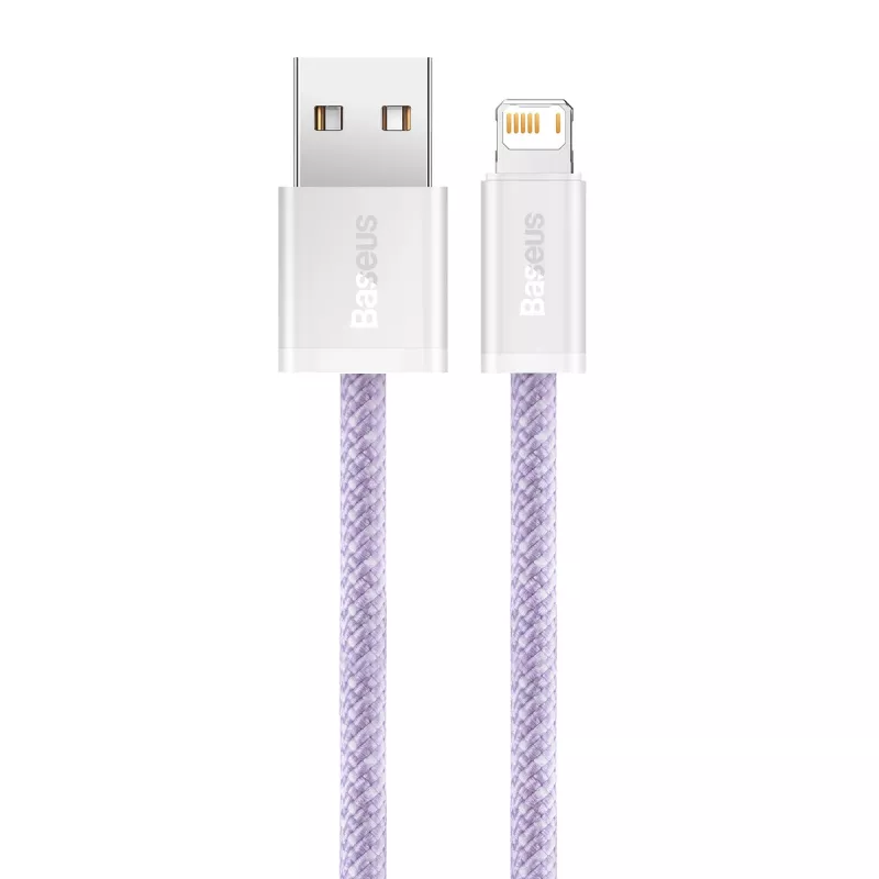Baseus Dynamic Kabel USB auf Lightning, 2,4 A, 2 m (Violett)