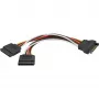 SATA-Stromkabel 15polig auf 2x SATA HDD DeLOCK 60105 0,15 m