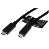USB-Kabel ROLINE 11.02.9056 0,5 m USB 3.2 Gen 2 10 Gbit/s USB C Schwarz