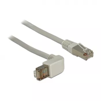 Netzwerkkabel DeLOCK 0,5 m Cat.6 RJ-45 S/FTP Grau