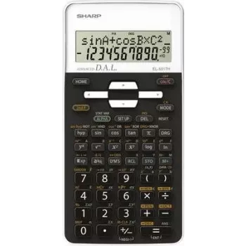 Sharp EL531TH Taschenrechner Taschenformat Wissenschaftlich Schwarz, Weiß