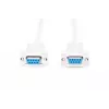 Assmann Nullmodem-Verbindungskabel. D-Sub9 B/B. 3,0 m. Snap-Hauben. be (AK-610100-030-E)