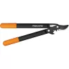 Fiskars 1001555 Gartenschere Bypass Schwarz, Orange