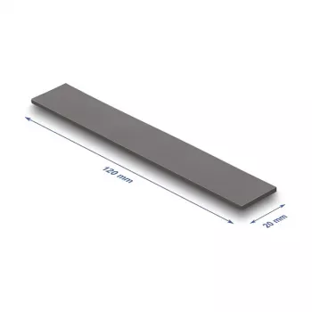 Thermopad DeLOCK 18471 3,2 W/m·K Grau 20x120x3 mm