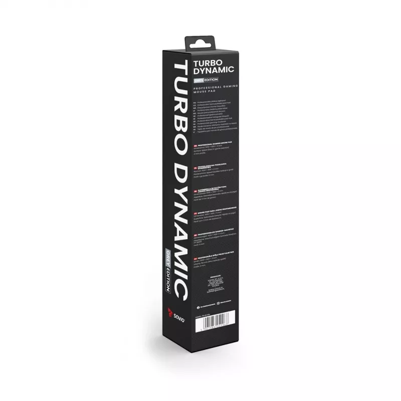 Savio Turbo Dynamic XXL - Grey Edition Gaming-Mauspad