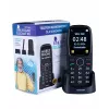 Mobiltelefon Mescomp MT-166 Edgar, Elegant, für Senioren, 4G, Schwarz