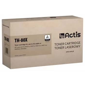Tonerkartusche ACTIS TH-80X replacement for HP 80X CF280X, Standard, 6900 Seiten, Schwarz