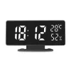 Digitaler LED-Wecker GreenBlue GB395 mit Temperaturanzeige