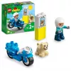 Spielzeug-Motorrad-Set LEGO Duplo Polizei 10967 mit beweglichen Rädern und Polizeifigur
