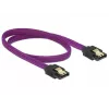 SATA-Kabel DeLOCK 83691 0,5 m SATA 7-Pin Violett