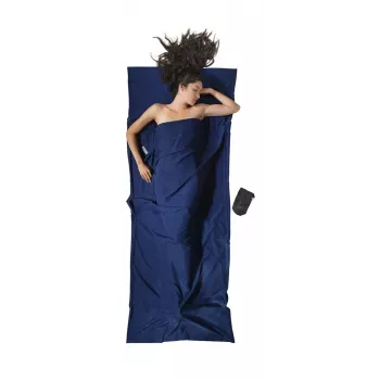 Cocoon MFT85 Schlafsack Erwachsener Rechteck-Schlafsack Mikrofaser, Polyester Blau
