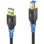 USB-Kabel PureLink FI-U300-005 0,5 m USB 3.2 Gen 1 USB A USB B
