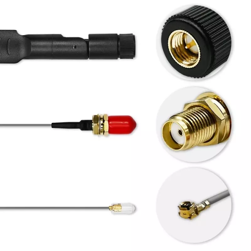 Outdoor 4G LTE Dual-Antenne QOLTEC 57047 5 dBi omnidirektional