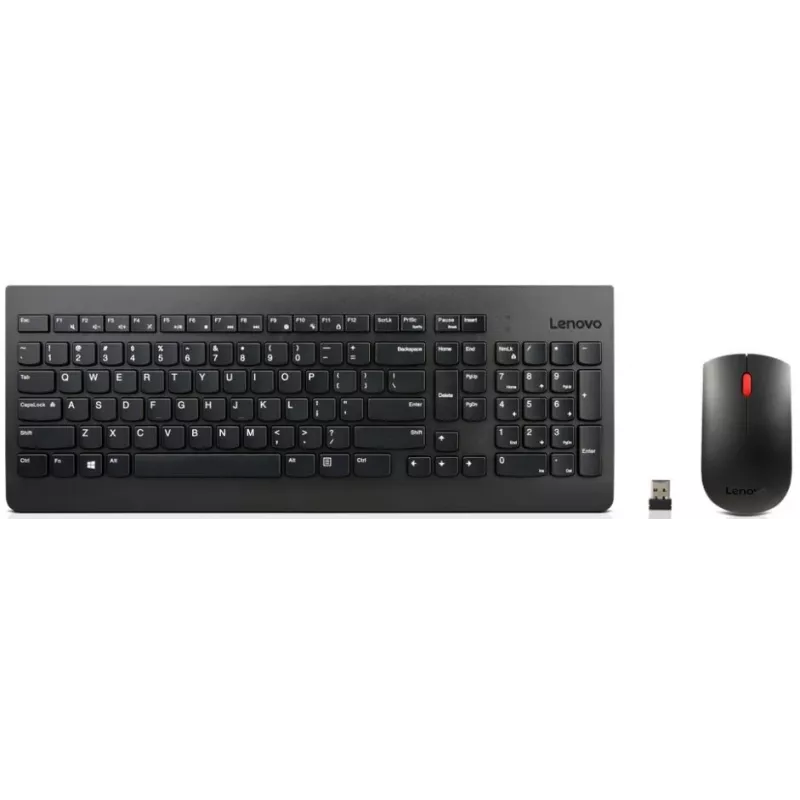 Lenovo 4X30M39497 Tastatur Maus enthalten Universal RF Wireless QWERTY US English Schwarz
