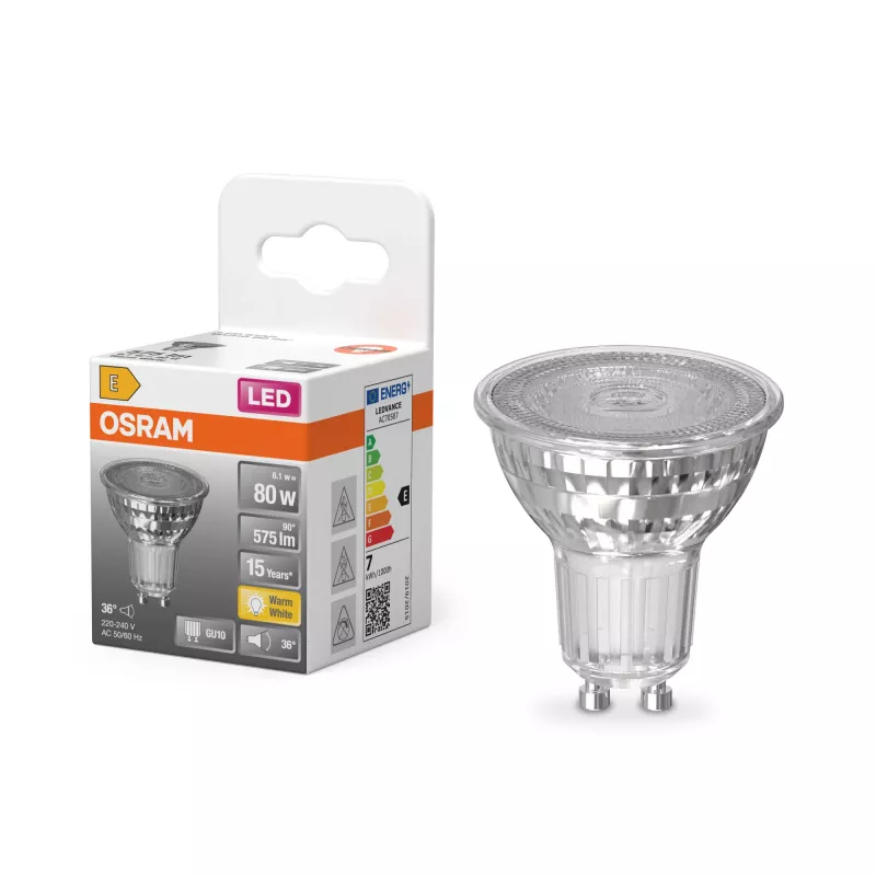 Osram Parathom Reflektor | GU10 | 6,1 W | Warmweiß