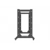 Freistehendes Rack LANBERG OR01-6822-B 22U, 600 mm B x 800 mm T, schwarz, 600 kg Tragfähigkeit