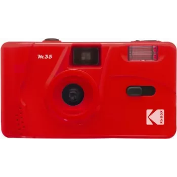Kompakte Filmkamera Kodak M35 35 mm ISO 200-400 31 mm Rot