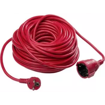 AS Schwabe 51013 Verlängerungskabel, 10,00 m, rot