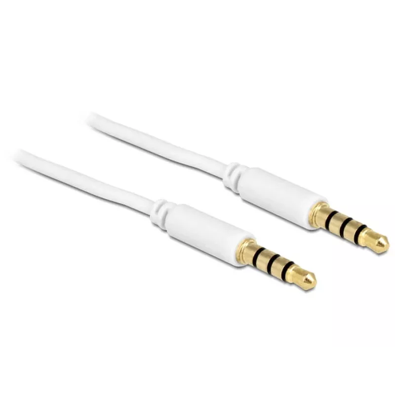 Audiokabel 3,5 mm DeLOCK 83441 2 m Weiß