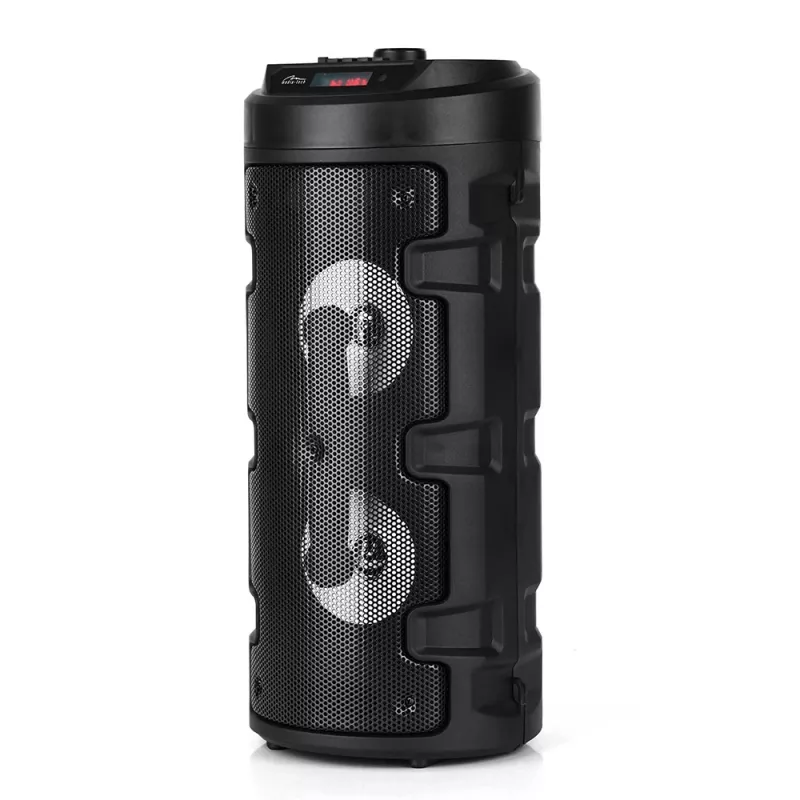 Media-tech Partybox Keg Bt - Kompakter Bluetooth Stereo-Lautsprecher mit FM-Radio, MP3-Player MT3165
