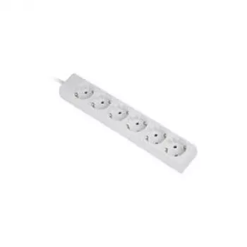 Hama 00030529 Steckdosenleiste 1,4 m 6 AC-Steckdosen Weiß