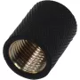 Alphacool HF coupling sleeve G1/4 IG to G1/4 IG - Deep Schwarz (17048)