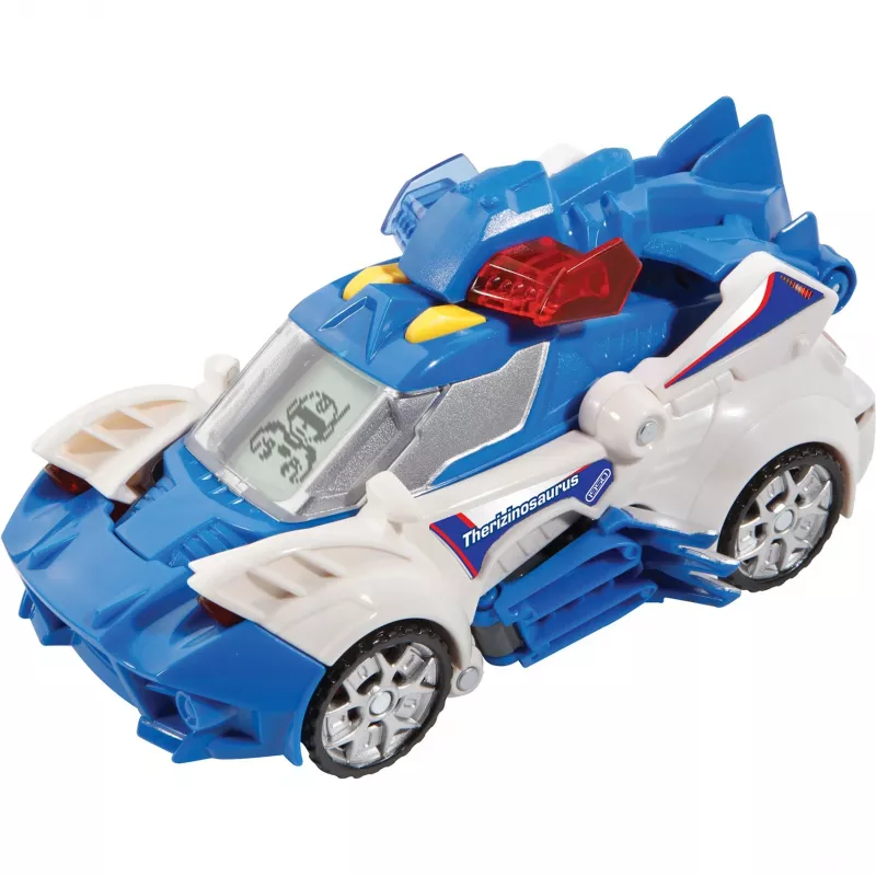 Transformierbares Dinosaurier-Spielzeug VTech Switch & Go Dinos Therizinosaurus — elektronische Funktionen, Transformationsaktion