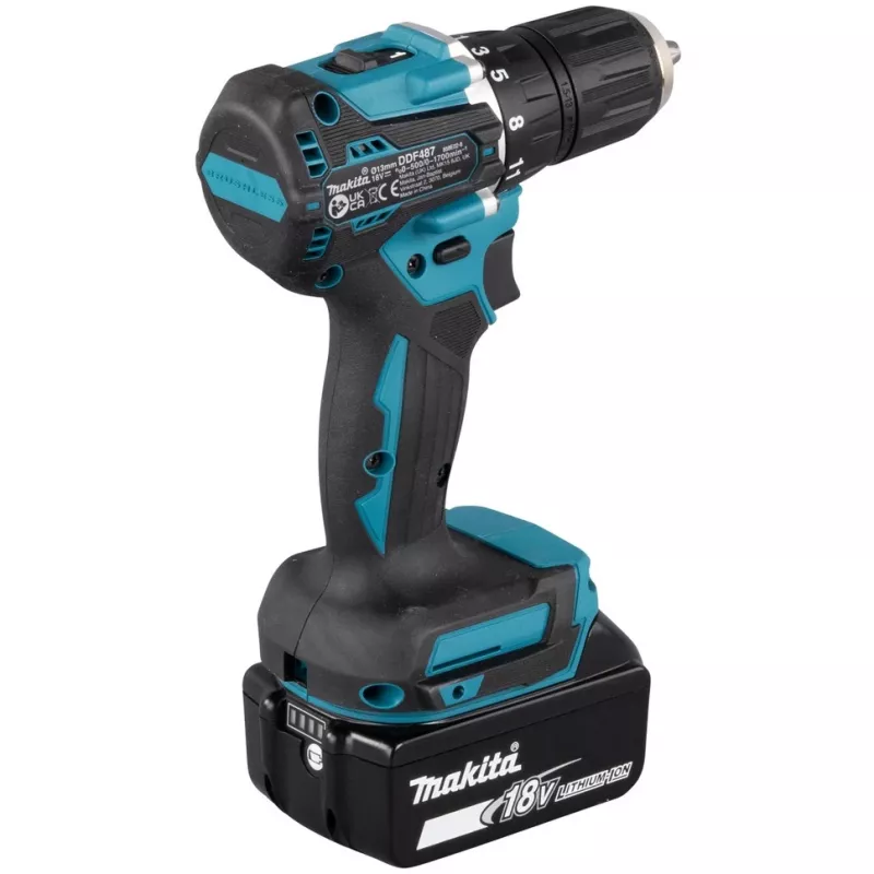 Makita DDF487Z Bohrmaschine 1700 U/min 940 g Türkis