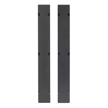 APC NetShelter Kabelmanagement, vertikaler Kabelmanager, Schwenkabdeckungen, für NetShelter SX 750 mm B 48U, Set mit 2 Stück, 109 x 2184 x 13 mm