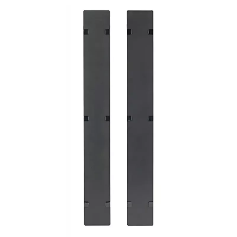 APC NetShelter Kabelmanagement, vertikaler Kabelmanager, Schwenkabdeckungen, für NetShelter SX 750 mm B 48U, Set mit 2 Stück, 109 x 2184 x 13 mm