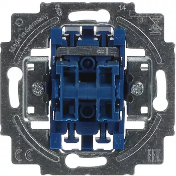 BUSCH JAEGER 2020/4 US - Kabelgebunden - Schwarz - Grau - AC - 250 V - 71 mm - 25 mm