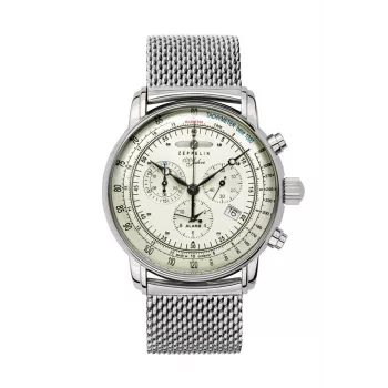 Zeppelin 100 Jahre 8680M-3 Alarm Chronograph Uhr