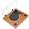 Analoger riemengetriebener Plattenspieler Adler AD 1914 mit USB-Anschluss, Keramikteller, Gleichstrommotor, 33 1/3 U/min, Bluetooth 5.4, Cinch-Ausgängen, eingebauten Lautsprechern