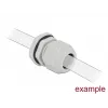 Kabelverschraubung DeLOCK 60199 Grau Kunststoff 10 Stk.