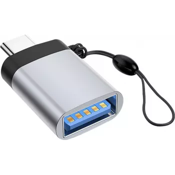 Microconnect USB3.0ACFB-KEY Kabeladapter USB C USB A Schwarz, Silber