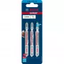 Stichsägeblatt Bosch Laminate Clean 3 Stück Carbide 1,5 cm