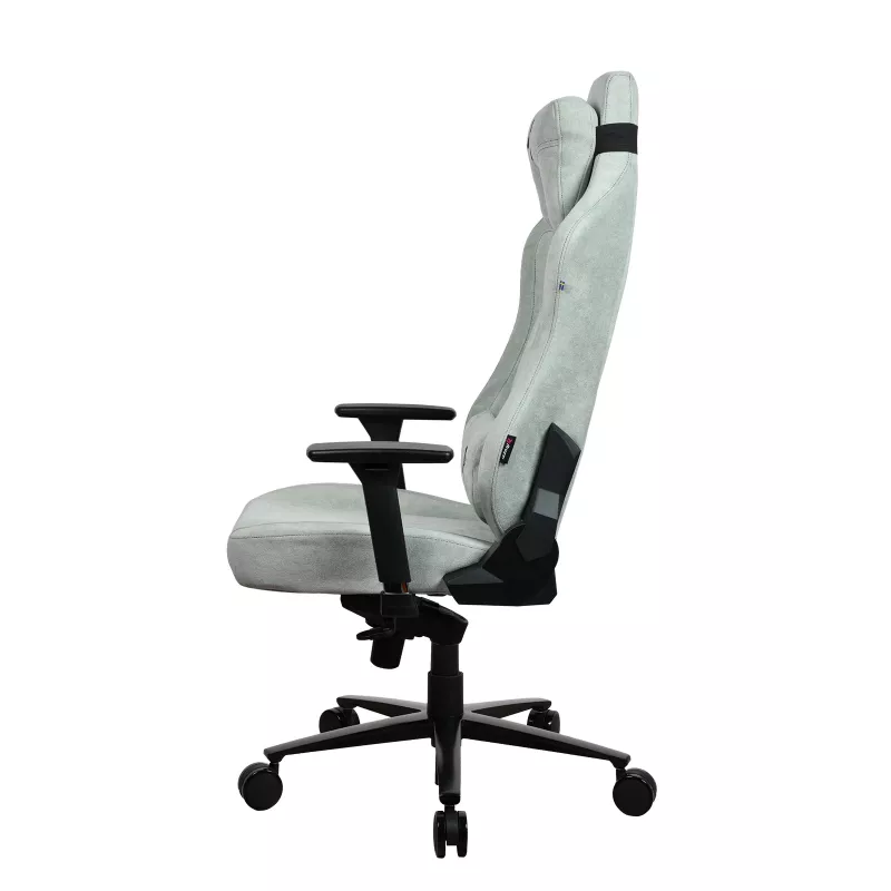 Gaming-Stuhl Arozzi Vernazza SoftFabric Pearl Grün – ergonomischer Gaming-Sitz, Softgewebe
