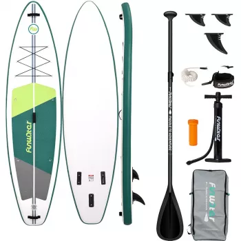 FunWater SUP Paddleboard SUPFW69A (grün-weiß)
