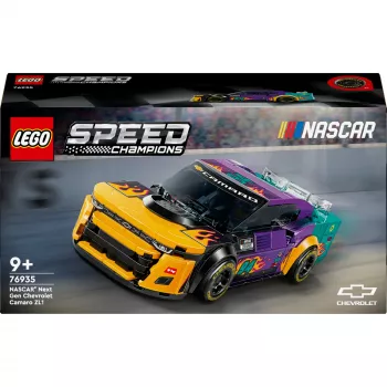Konstruktionsspielzeug LEGO Speed Champions 76935 NASCAR Next Gen Chevrolet Camaro ZL1, 328 Teile, 1 Minifigur, Alter 9+