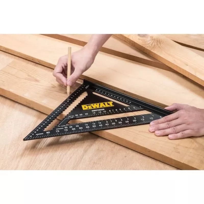 Lineal DeWALT DWHT25228-0 300 mm Aluminium Schwarz Gelb