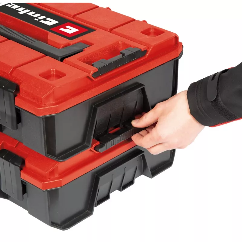 Werkzeugkoffer Einhell E-Case S-F Schwarz Rot