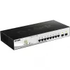 D-Link DGS-1210-10P Managed L2 Gigabit Ethernet (10/100/1000) Power over Ethernet (PoE) 1U Schwarz