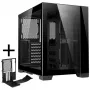 Lian Li O11 Dynamic Mini + Mini Riser Card - PCIe 4.0, Schwarz