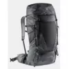 Rucksack DEUTER Futura Air Trek 50 L – Toplader, 50 L Volumen, erweiterbar auf 60 L, Unisex, Schwarz