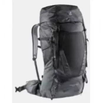 Rucksack DEUTER Futura Air Trek 50 L – Toplader, 50 L Volumen, erweiterbar auf 60 L, Unisex, Schwarz