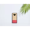 Smartphone-Hülle Mann und Holz für Galaxy Note 9 – schwarz, Design in Blockstreifen-Optik