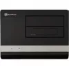 PC-Gehäuse SILVERSTONE SG02-F Small Form Factor SFF Micro ATX, 2x 3,5-Zoll-Schächte, USB 3.0, Schwarz