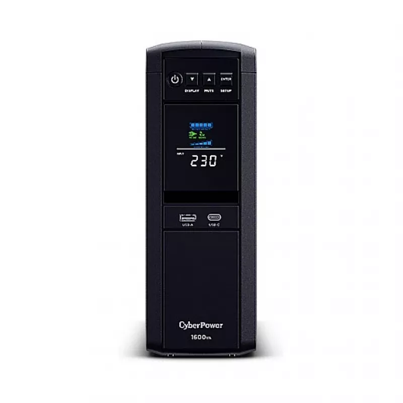 CyberPower CP1600EIPFCLCD Unterbrechungsfreie Stromversorgung (USV) Line-Interactive 1,6 kVA 1000 W 6 AC-Ausgänge
