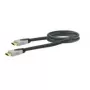 HDMI-Kabel SCHWAIGER HDM0150G 063 – 1,5 m, HDMI Typ A Stecker–Stecker, Goldkontakte, Schwarz/Grau