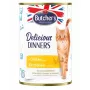 BUTCHER'S Delicious Dinners Chicken Jellied Pieces - Nassfutter für Katzen - 400g